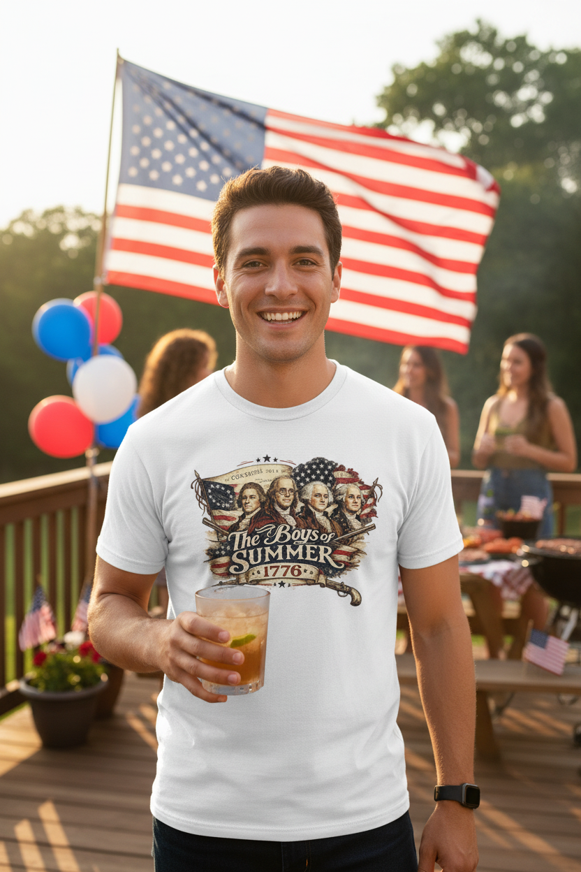 Boys of Summer - White Tee Cookout