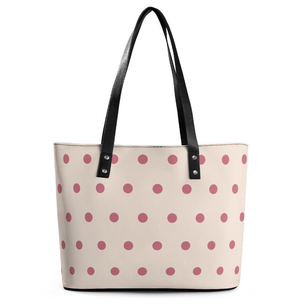 Ladies Leather Handbag Collection   Premium Cross-Grain Tote