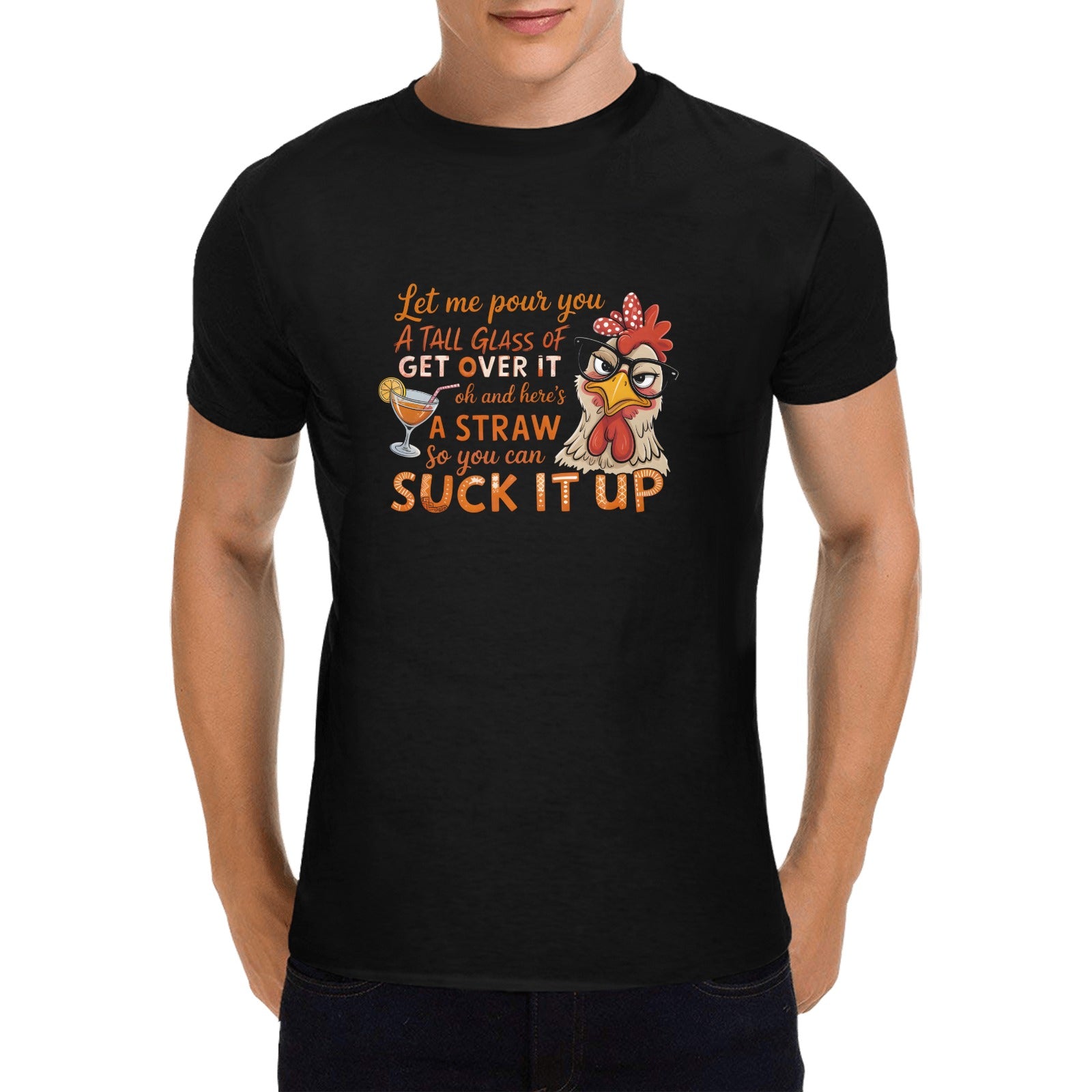 Suck It Up Chicken Tee