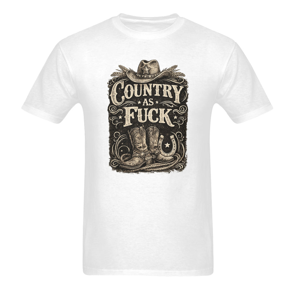 Country As F*ck Graphic Tee  Made in USA