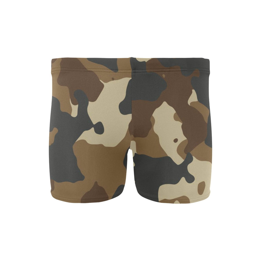 Men's Swimming Wolf Hill Camo Performance Trunks
