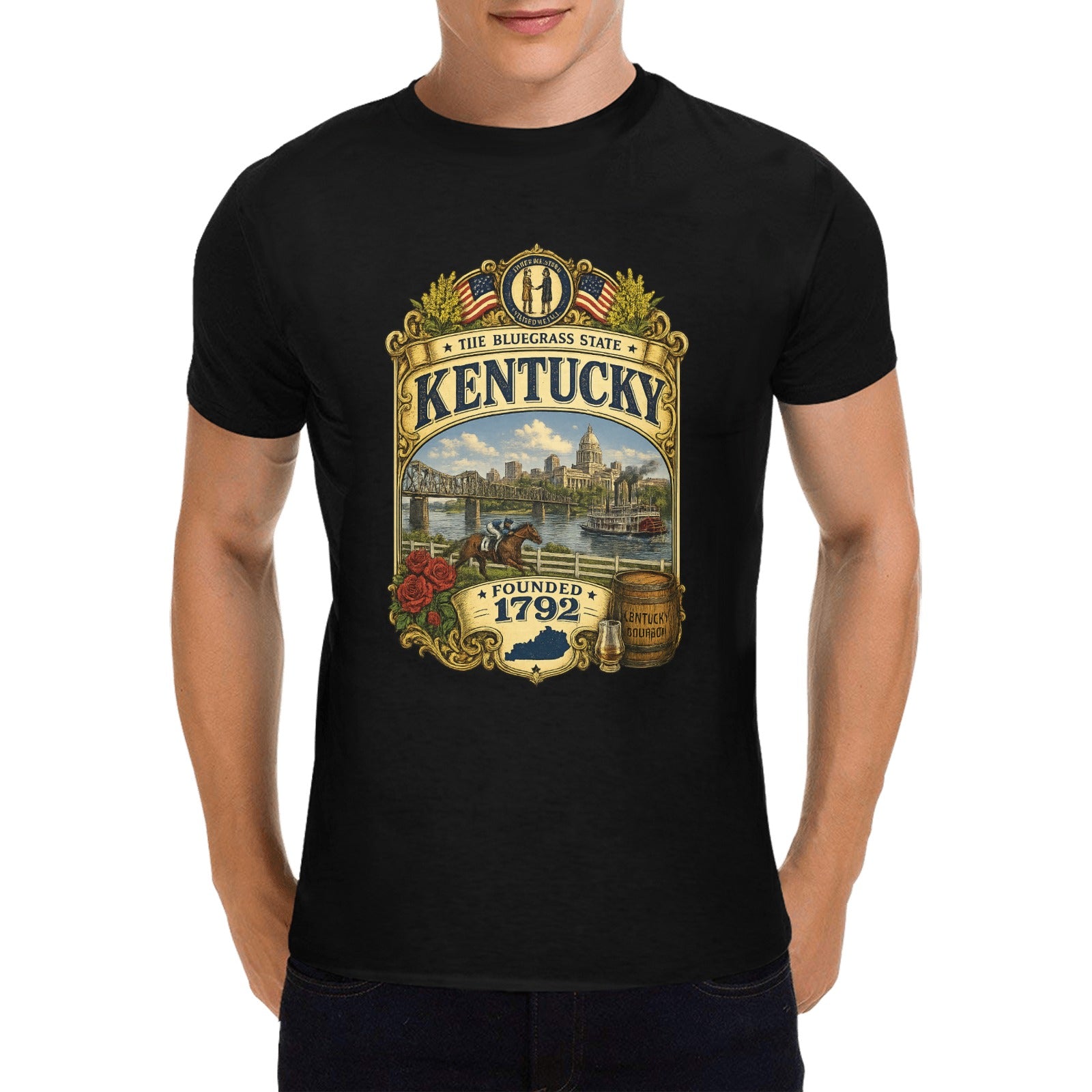 Men's Historical Kentucky T-Shirt
