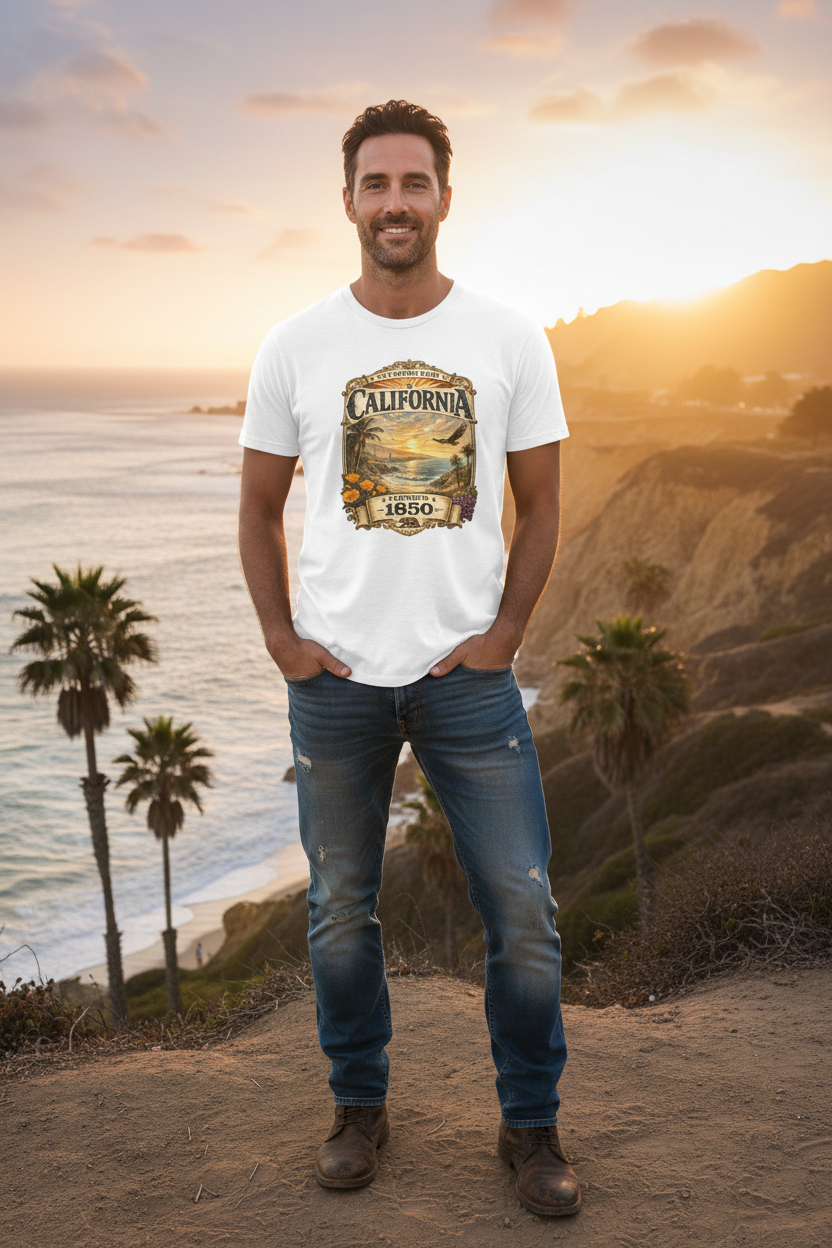 California T-Shirt - Pacific Coast