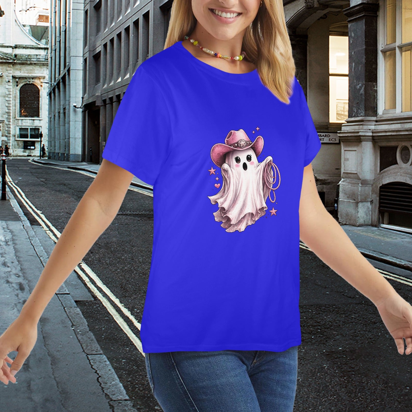 Women's  Cowgirl Ghost Tee