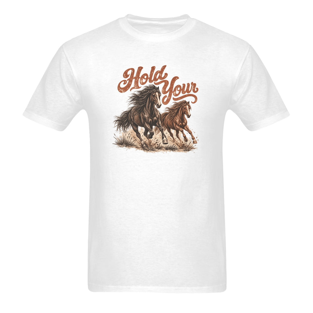Hold Your Horses Unisex Western Graphic Tee