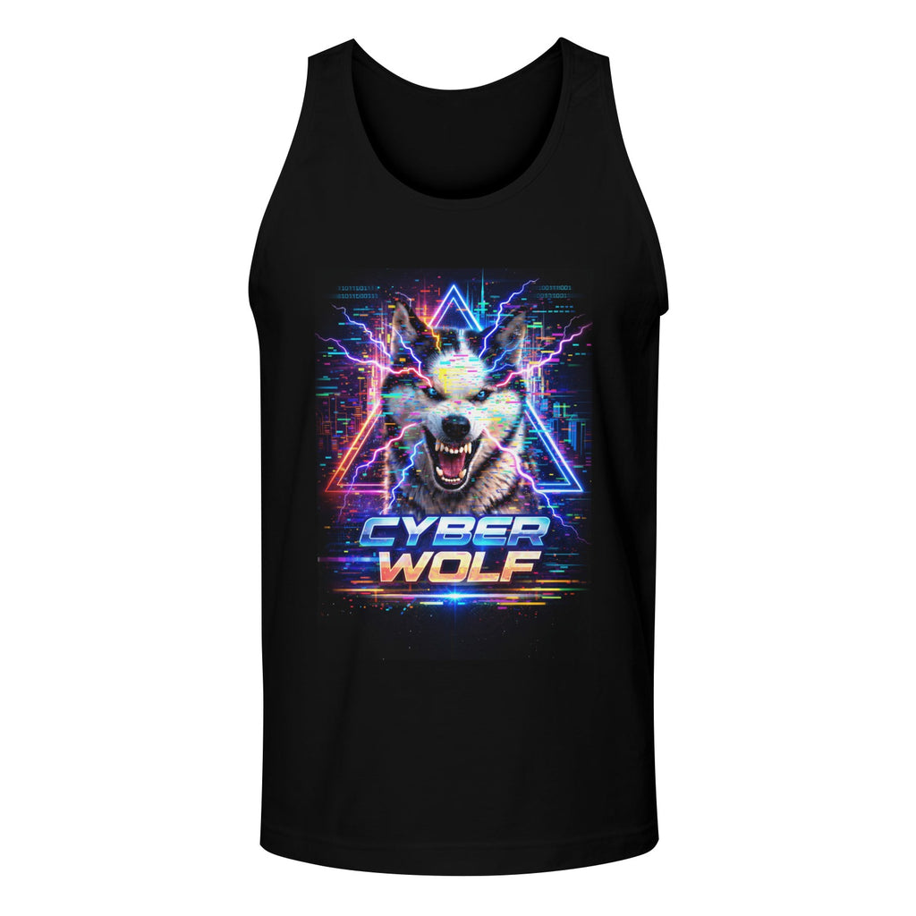 Cyber Wolf Series Made in USA Tank Top