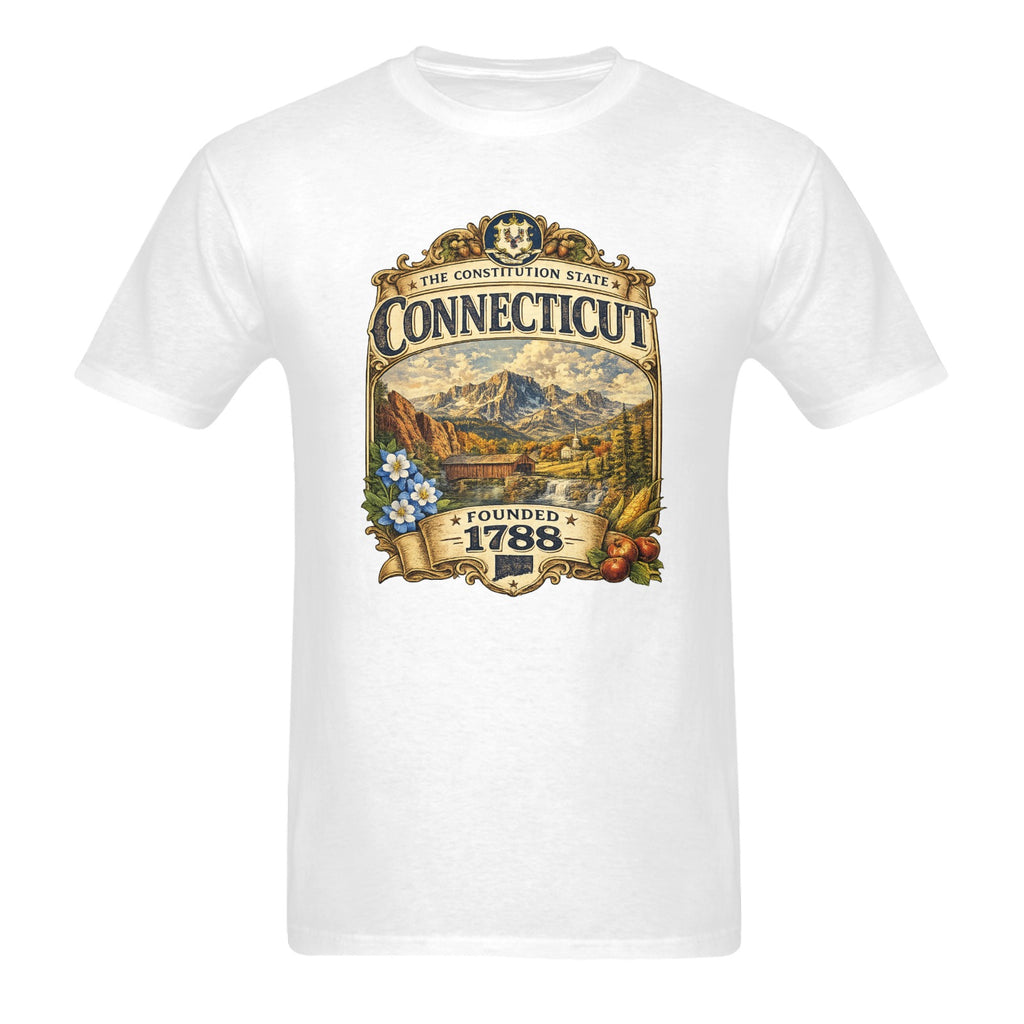 Men's Historical Connecticut T-Shirt