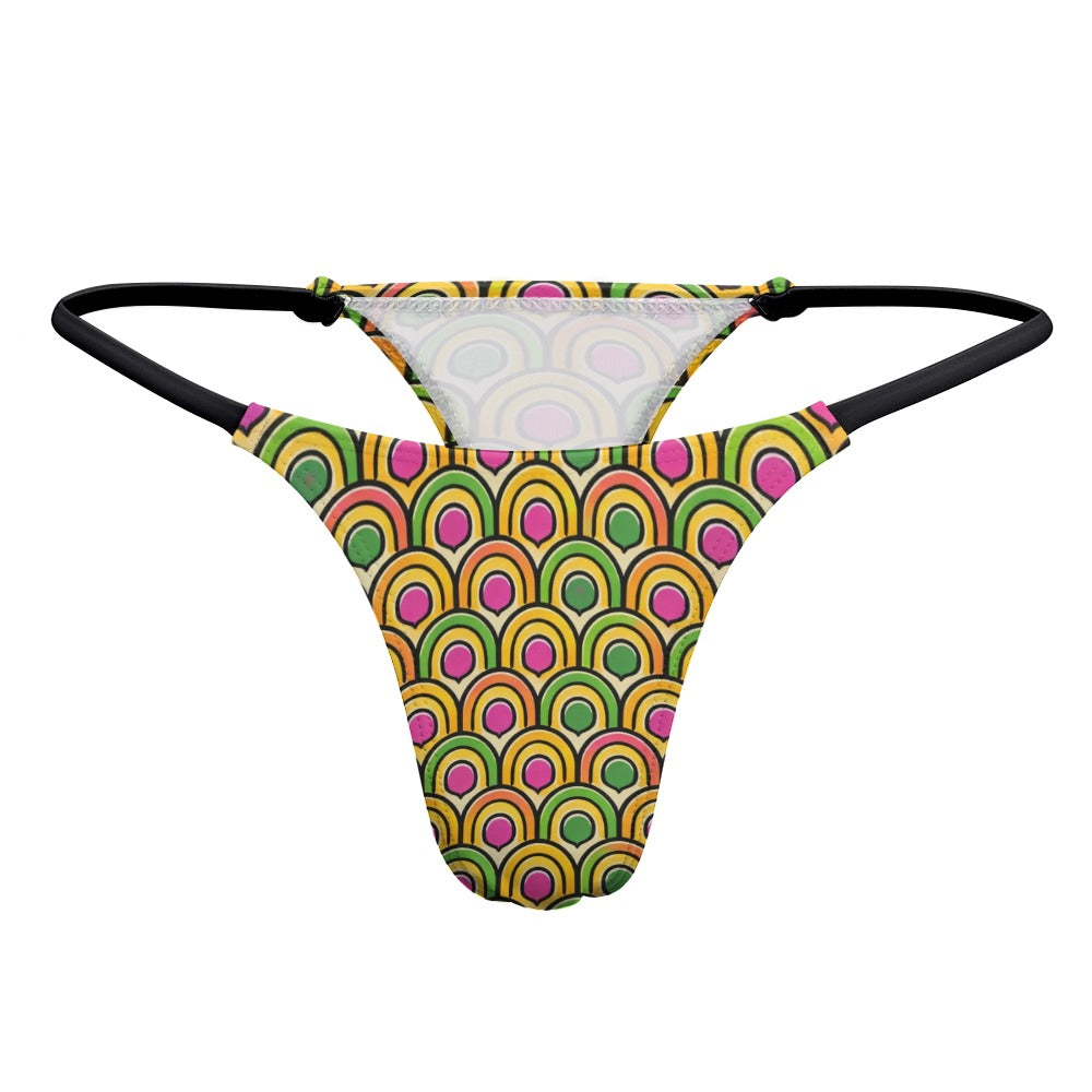 Ladies Citrus Crush Sexy Thin Thong