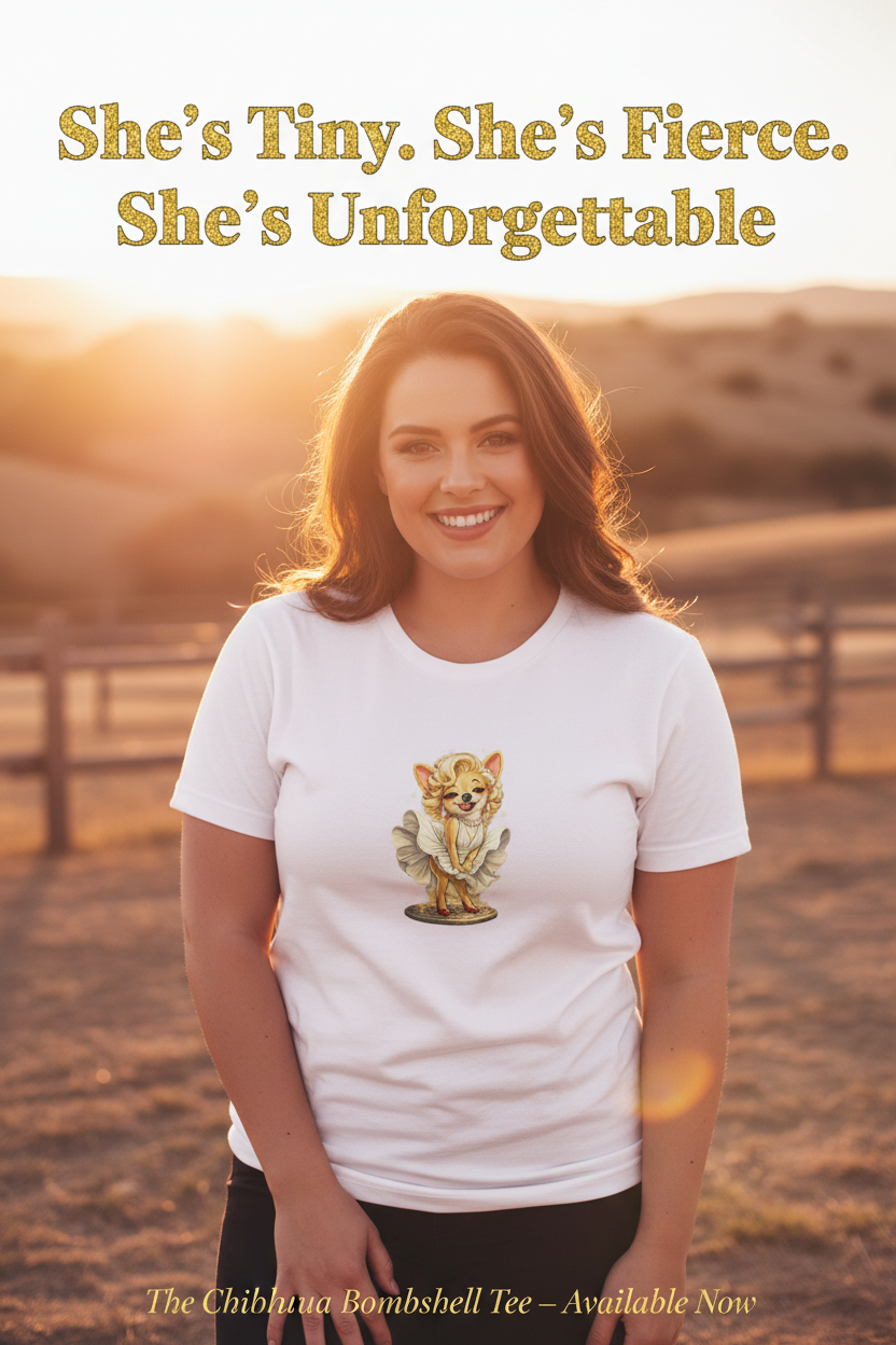 Chihuahua Bombshell Social Ad