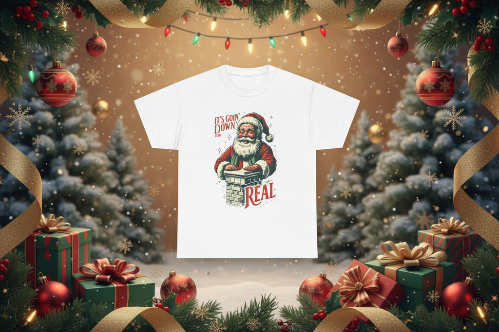 Christmas Santa Claus Tee Banner Ad