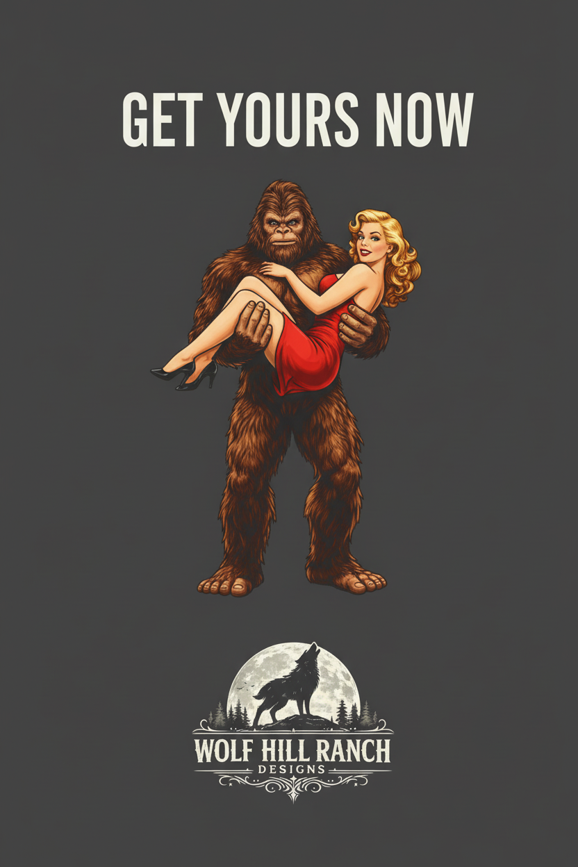 Clean Bigfoot Poster