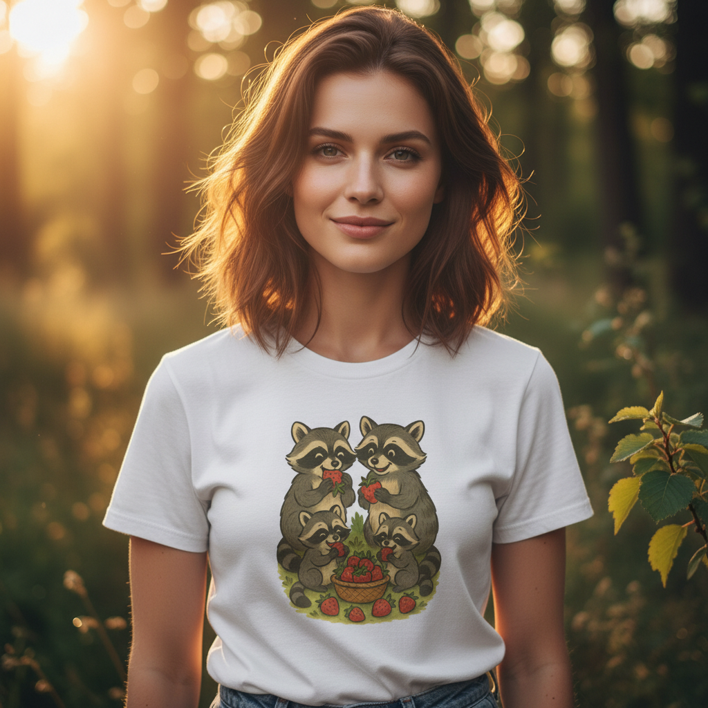 Close-up of woman with golden hour lighting
