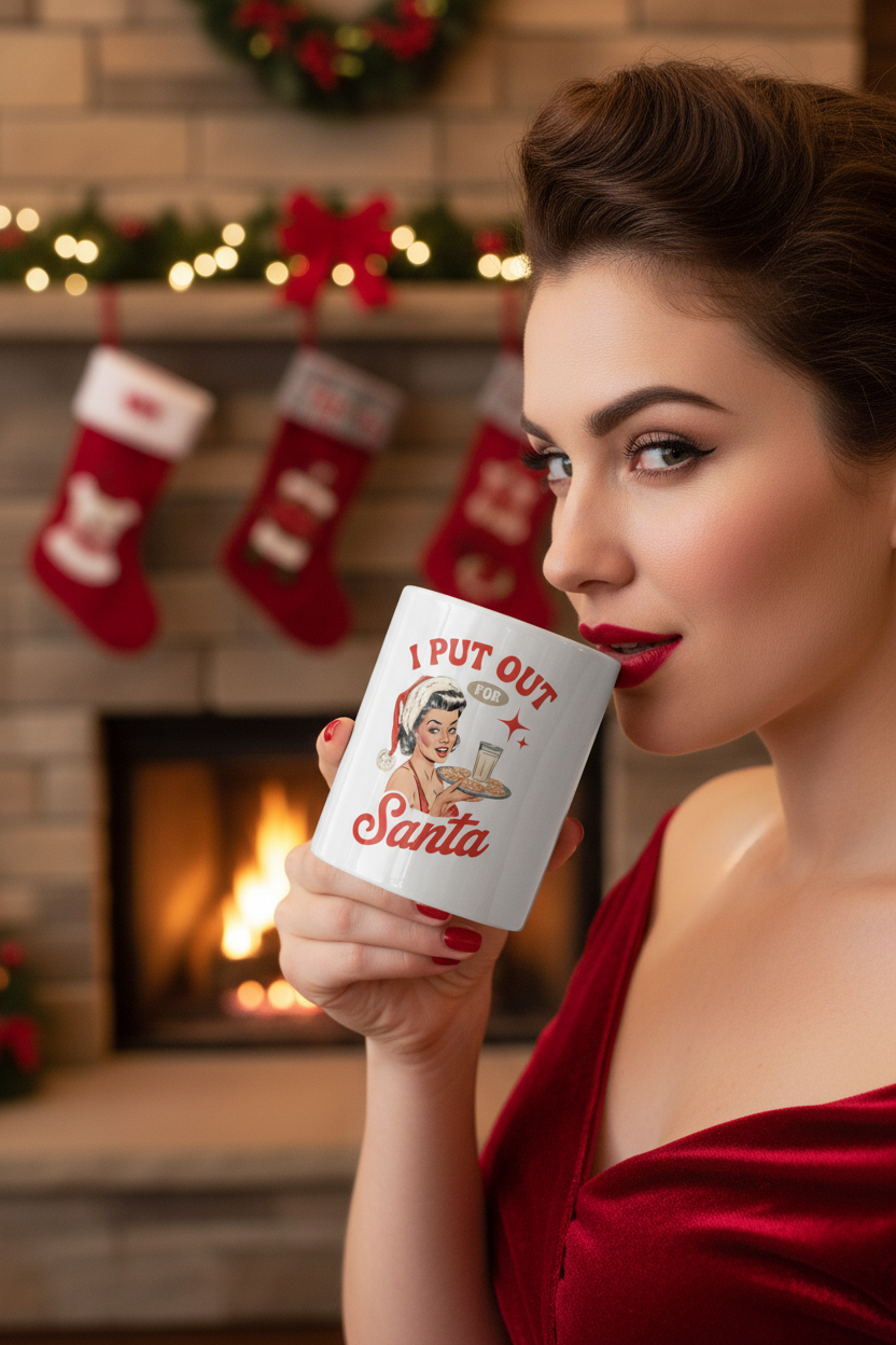 Close-up with vintage glamour by fireplace