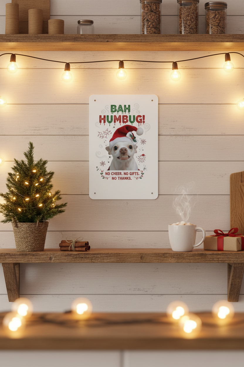 Coco Bah Humbug - Farmhouse Kitchen Mockup