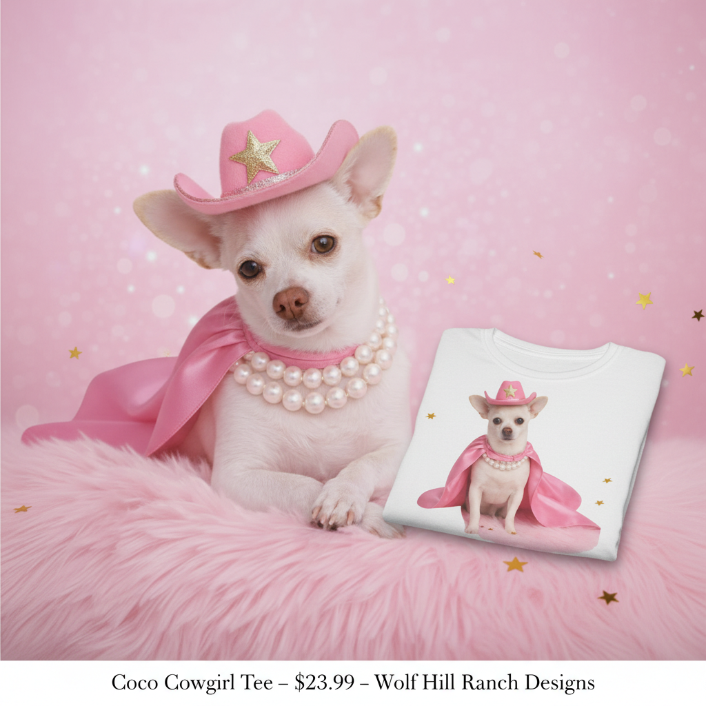 Coco Cowgirl Tee — Square