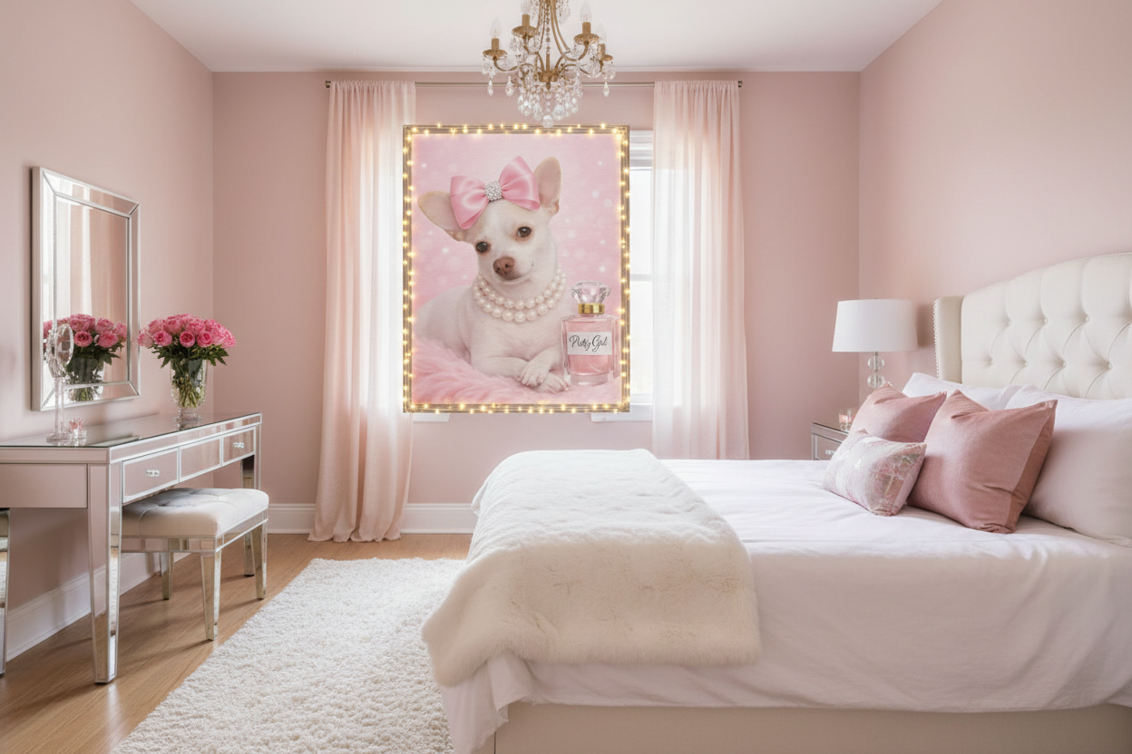 Coco Pretty Girl Glam Bedroom