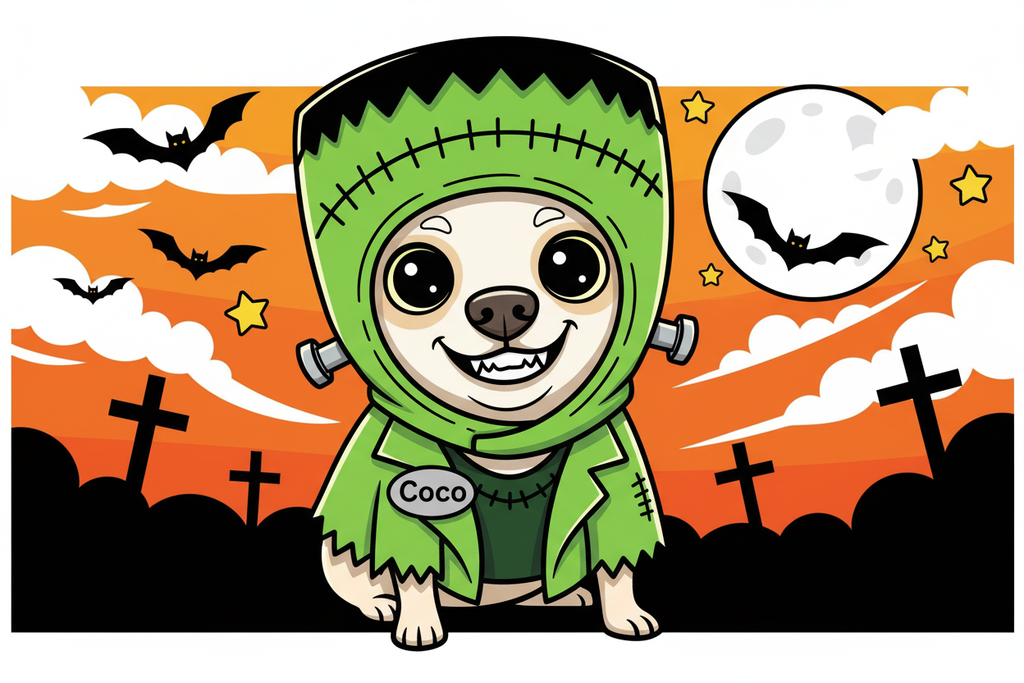 Coco the Chihuahua – Funny Halloween Cartoon