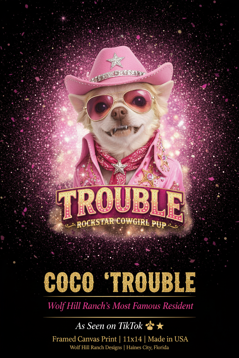 Coco Trouble - Sales Poster