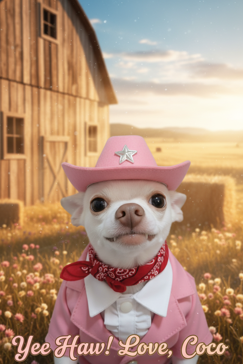 Coco — Western Yee Haw Portrait