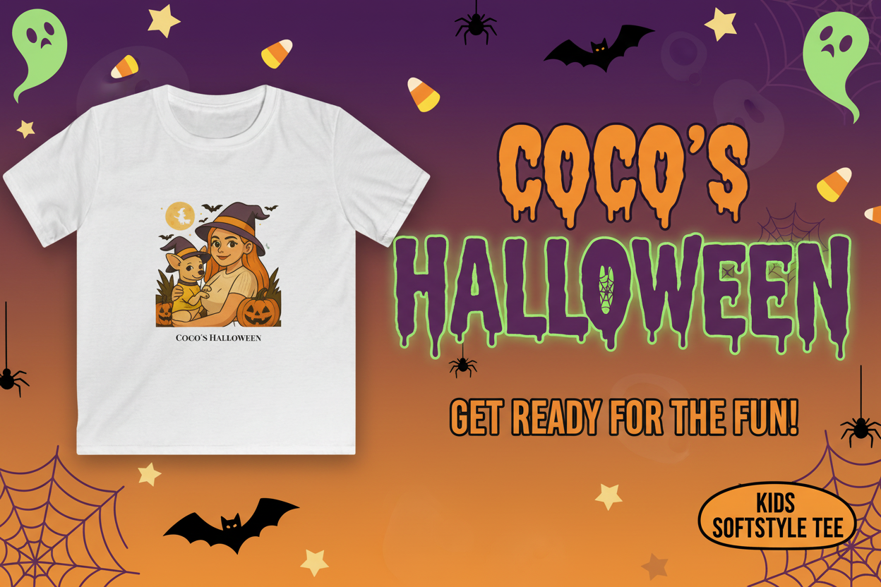 Coco's Halloween Costume Kids Tee Banner Ad