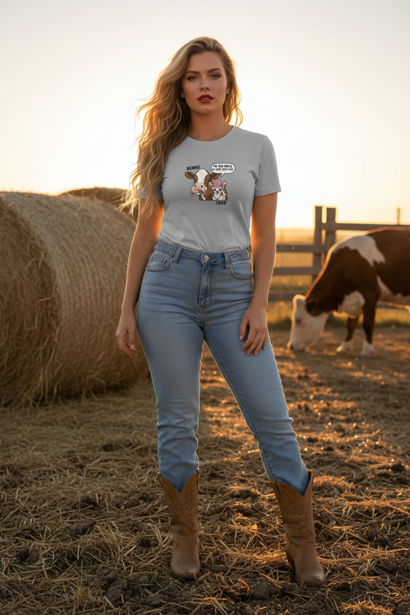 Coco's in Charge - Gray Tee Mockup