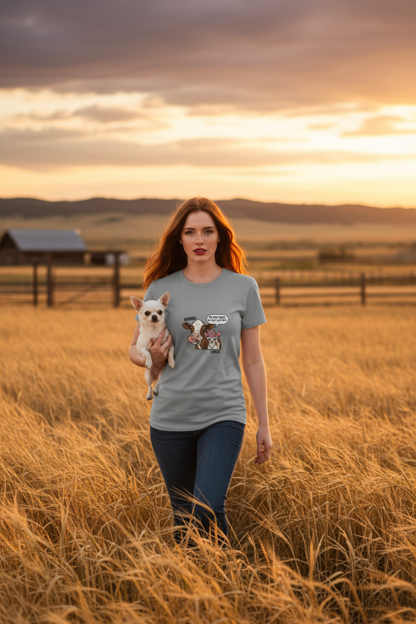 Coco's in Charge - Walking Through Hay Field with Chihuahua