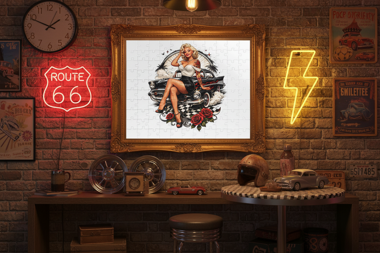 Completed Puzzle Framed