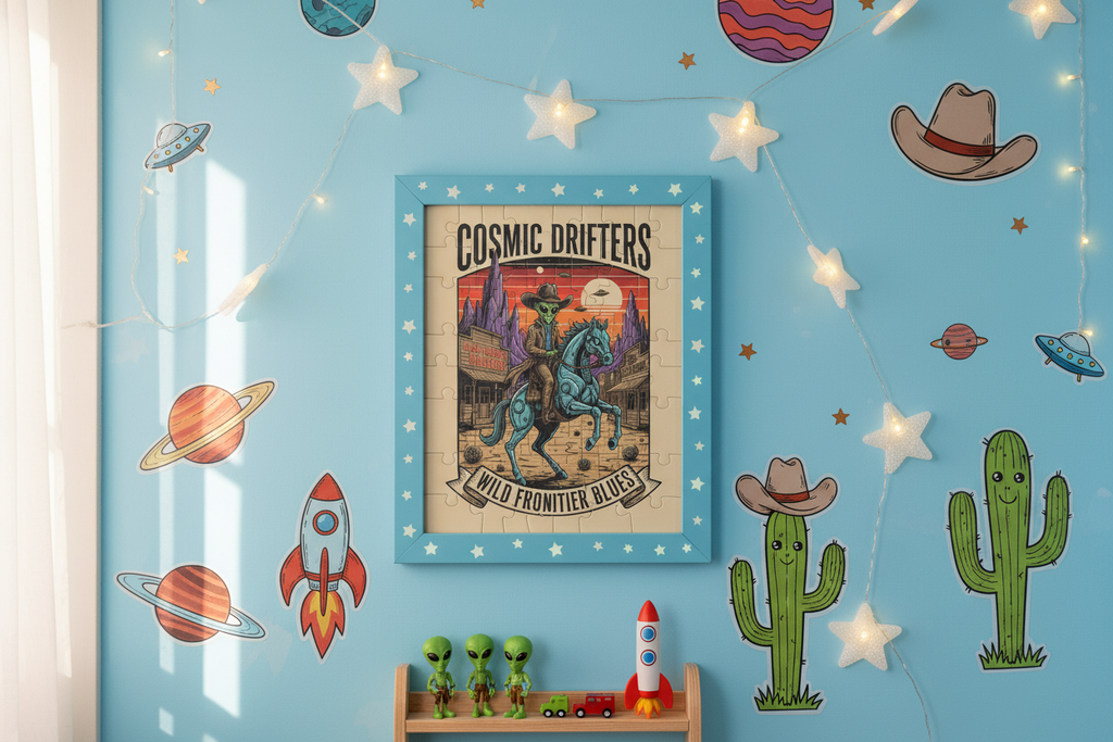 Completed Puzzle Framed