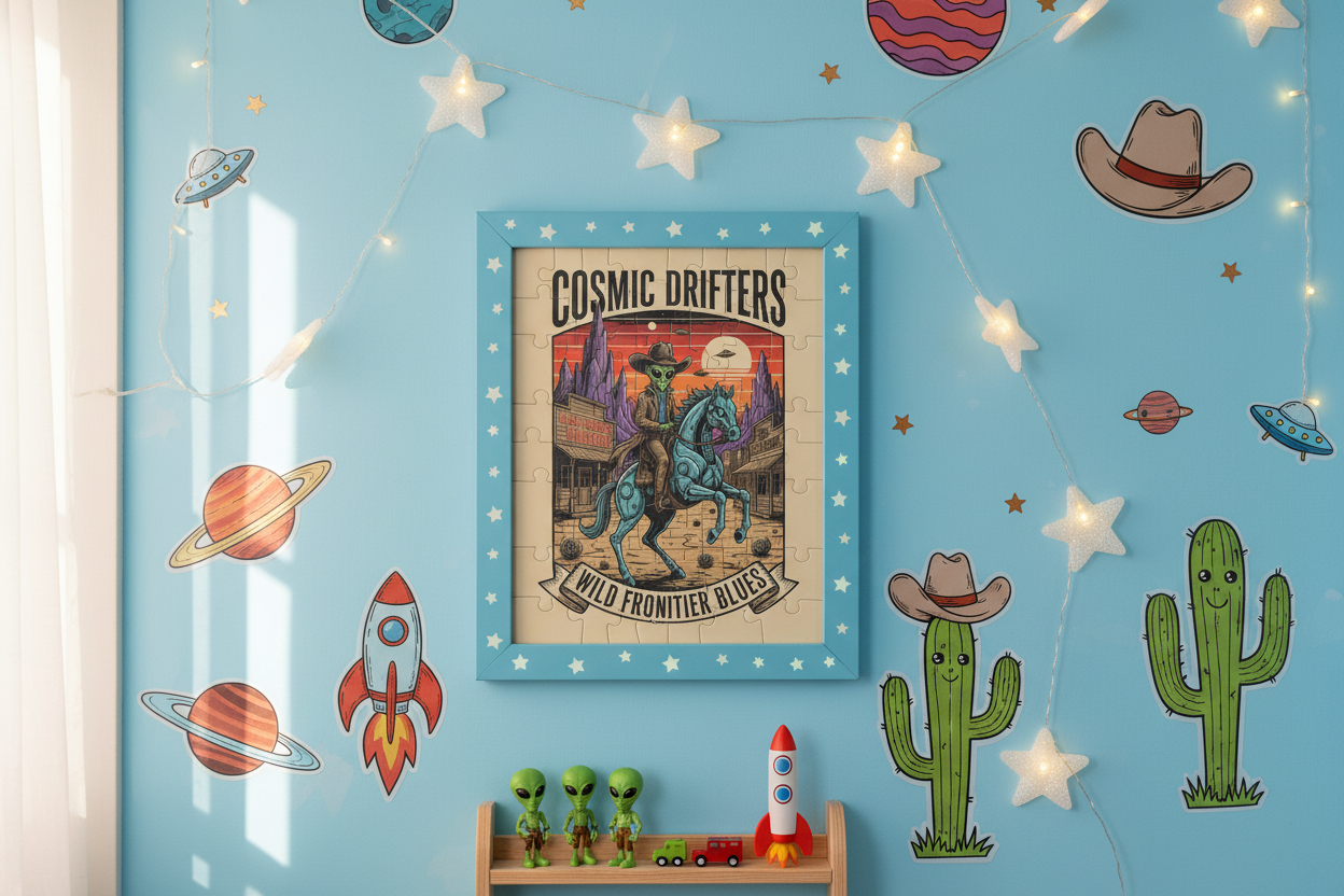 Completed Puzzle Framed