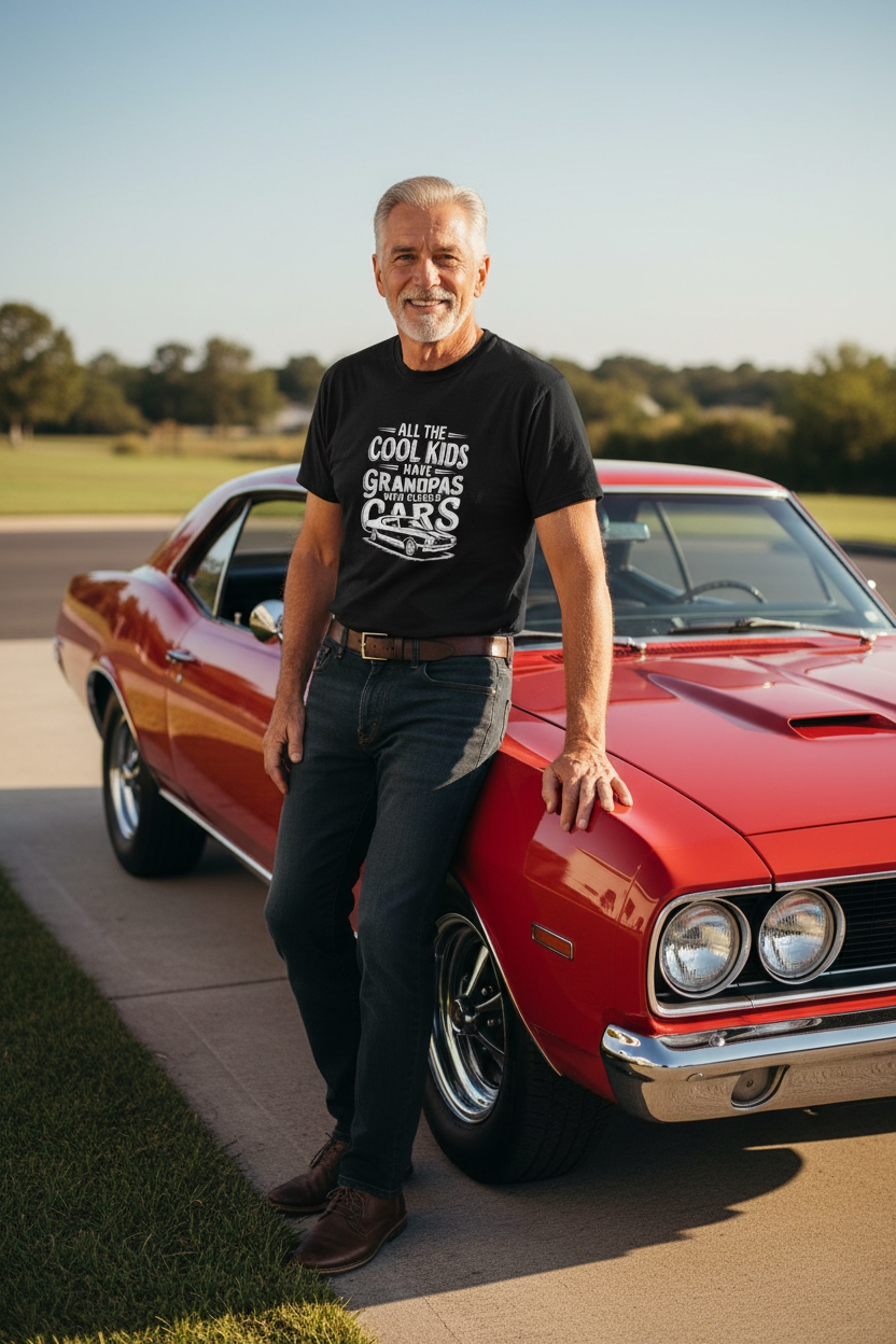 Cool Kids Grandpa - Men's Mockup