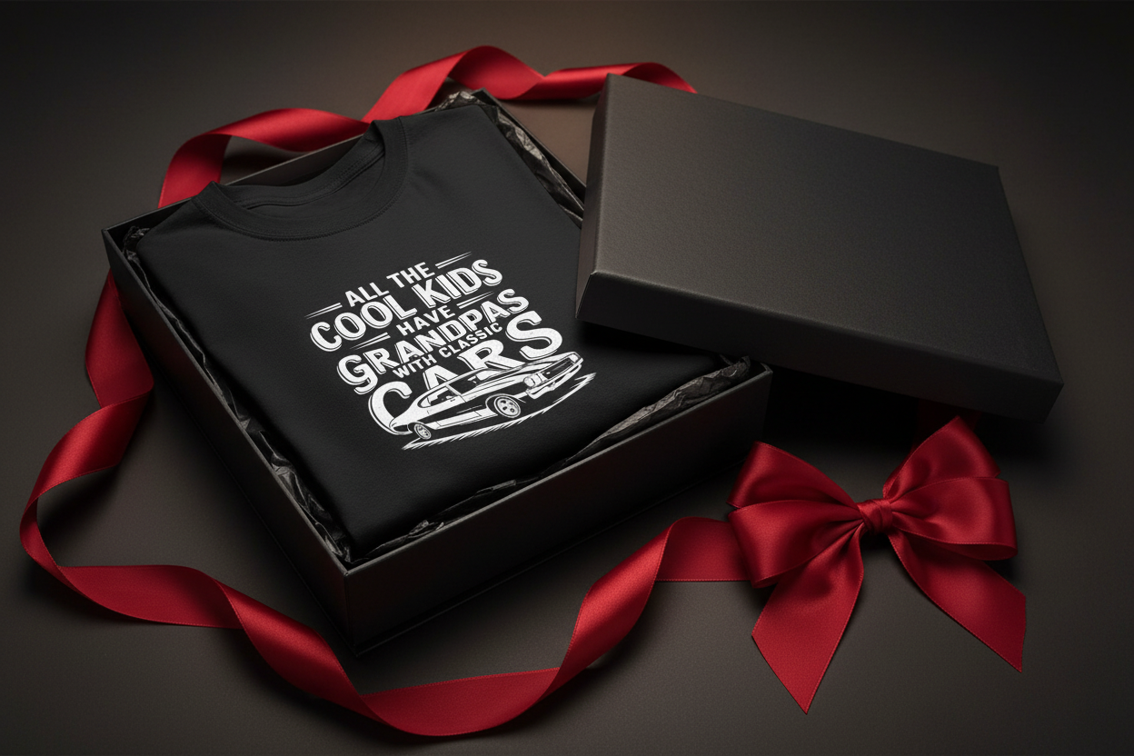Cool Kids Grandpa Tee - Gift Box