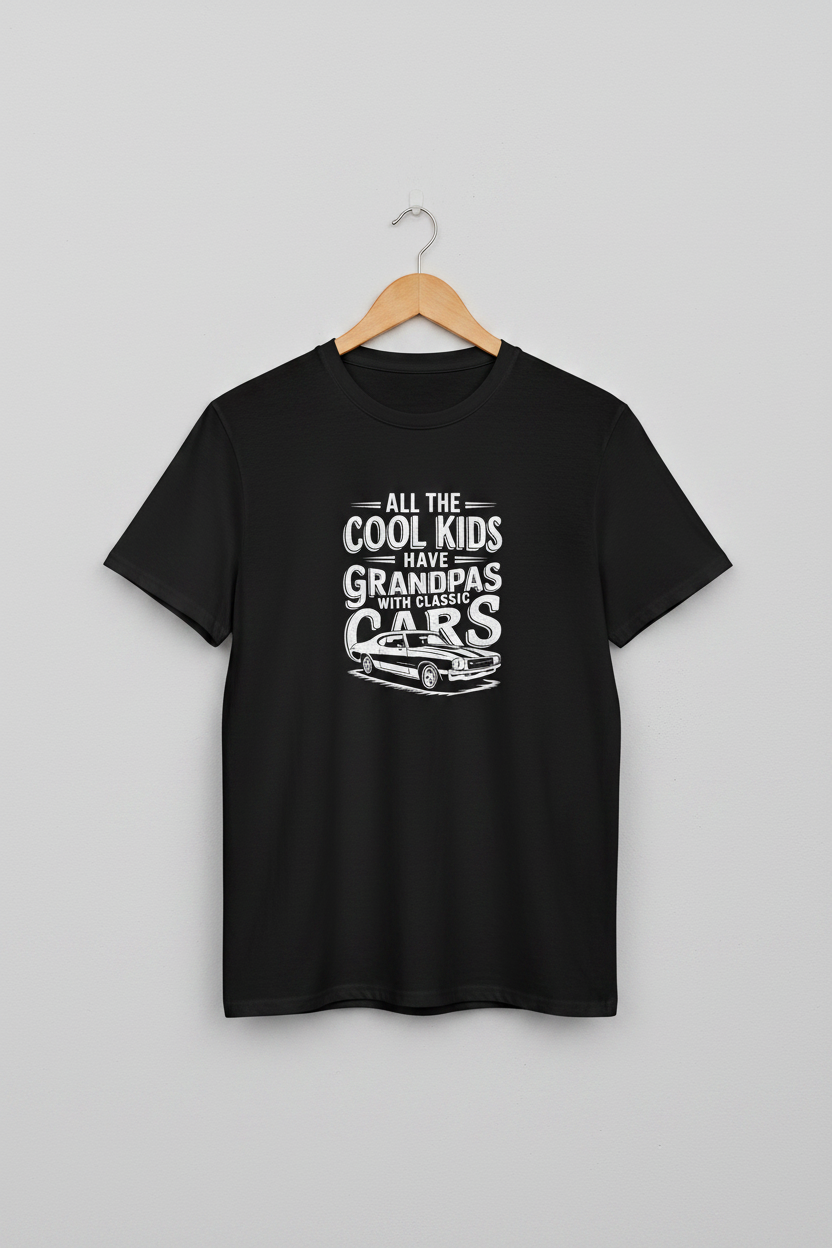 Cool Kids Grandpa Tee - Hanger Shot