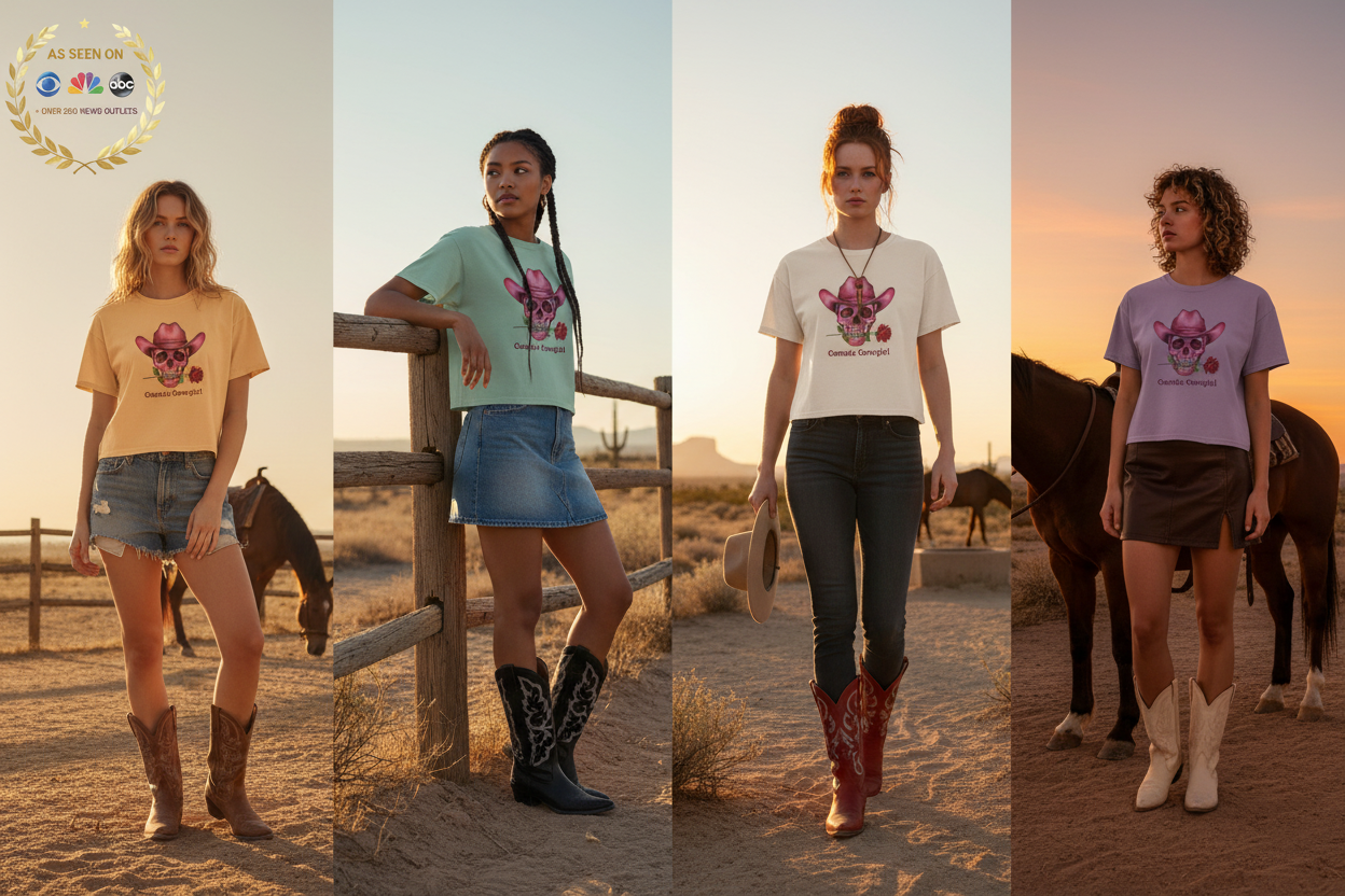 Cosmic Cowgirl Collage 1 - No Dreamcatchers