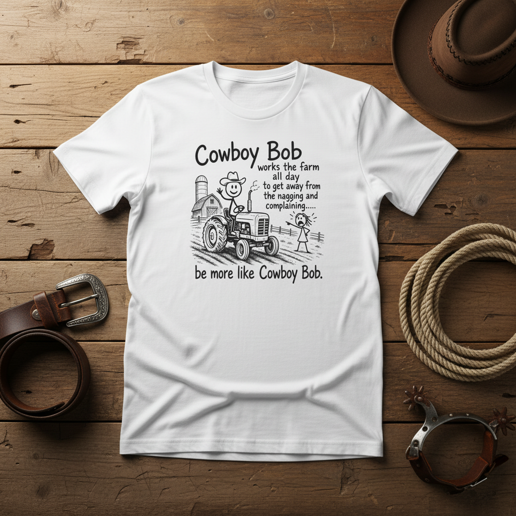 Cowboy Bob - Flat Lay