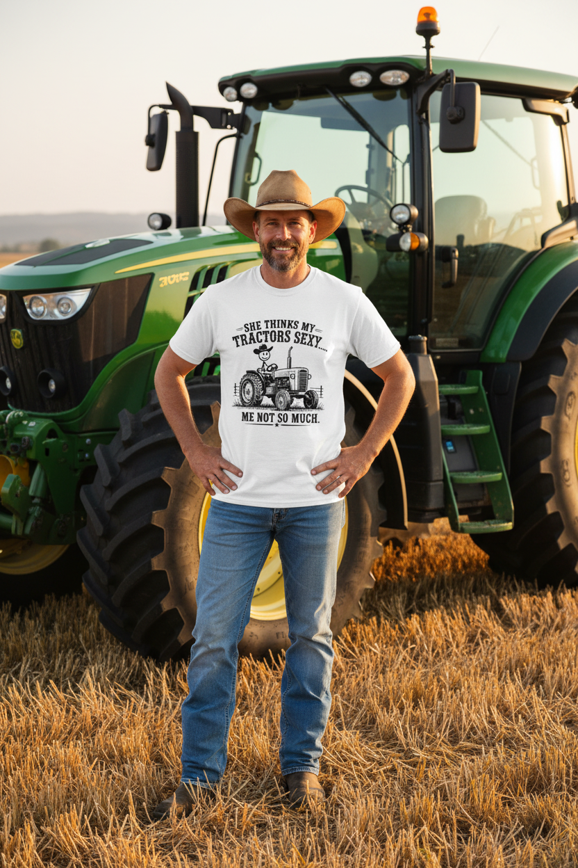 Cowboy Bob Tractor Sexy - Field
