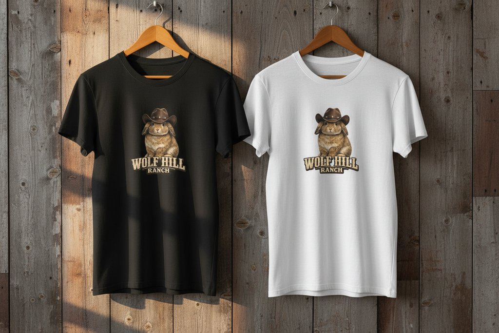 Cowboy Bunny Tee – Both on Hangers