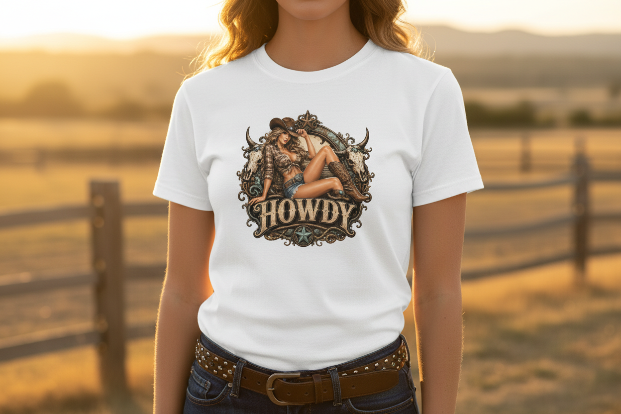 Cowgirl Shirt Close-Up
