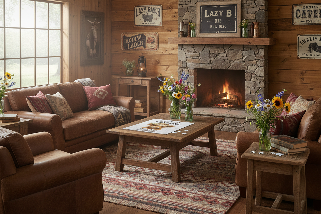 Cozy Ranch Interior