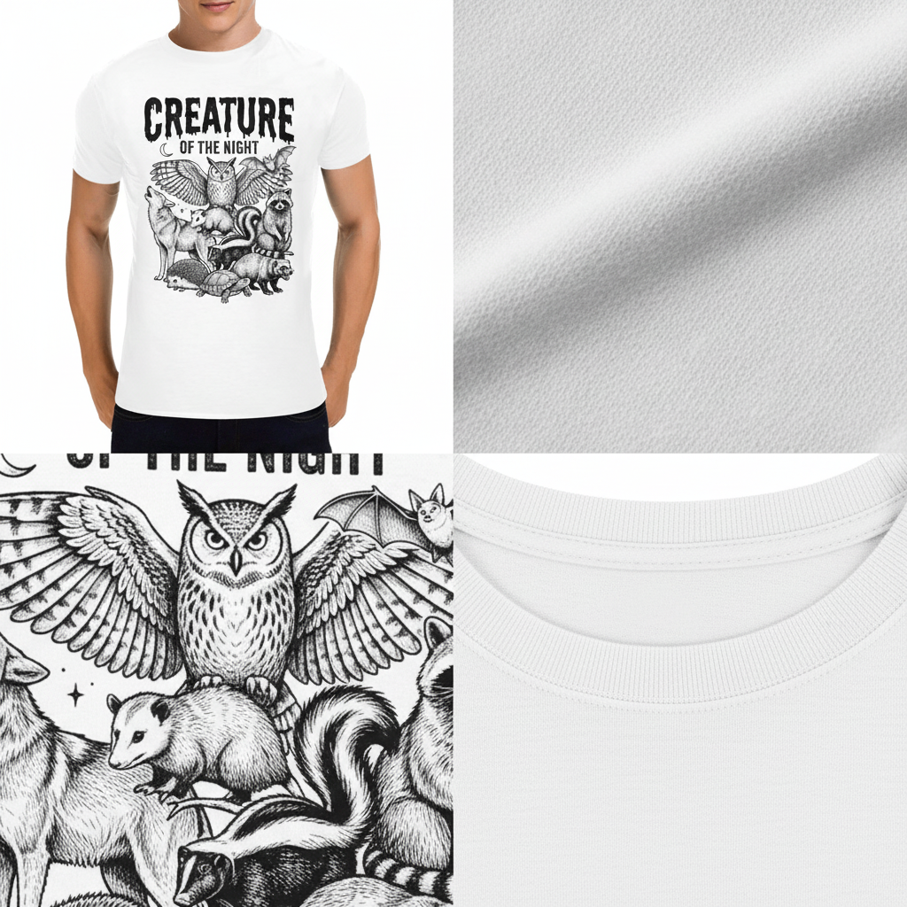 Creature of The Night - Fabric Display