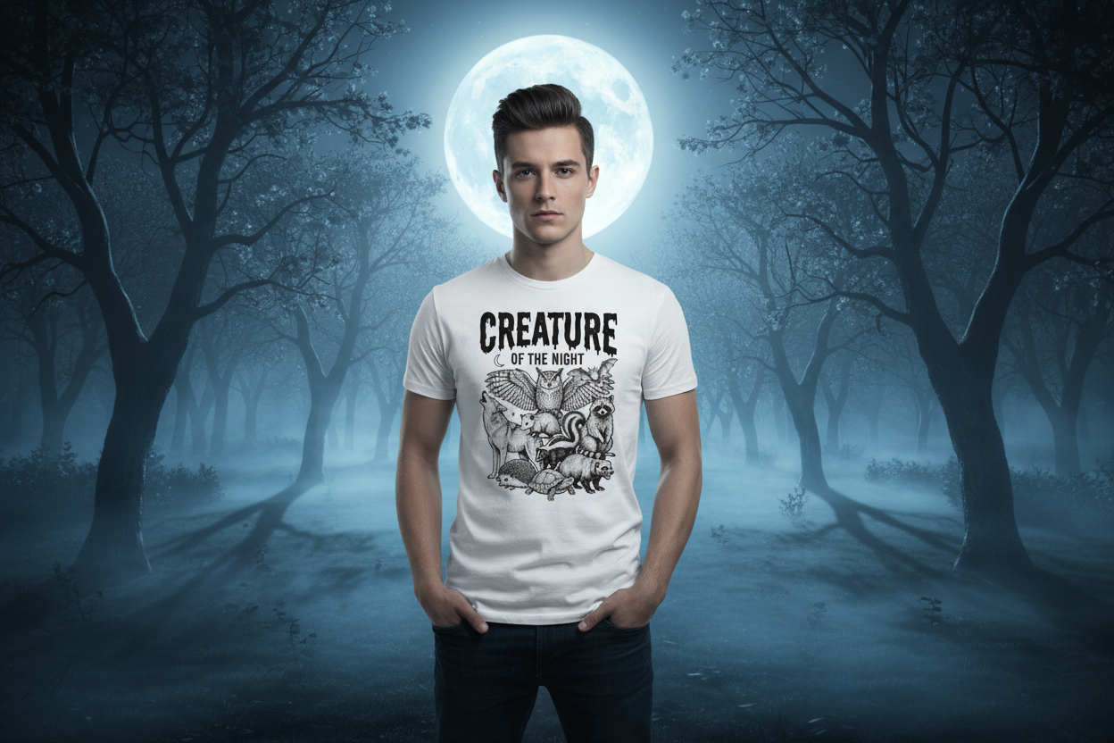 Creature of The Night - Moonlit Forest