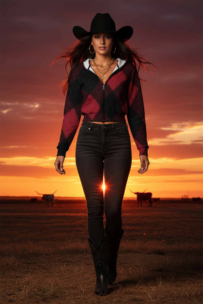 Crimson Queen – Sunset Walk