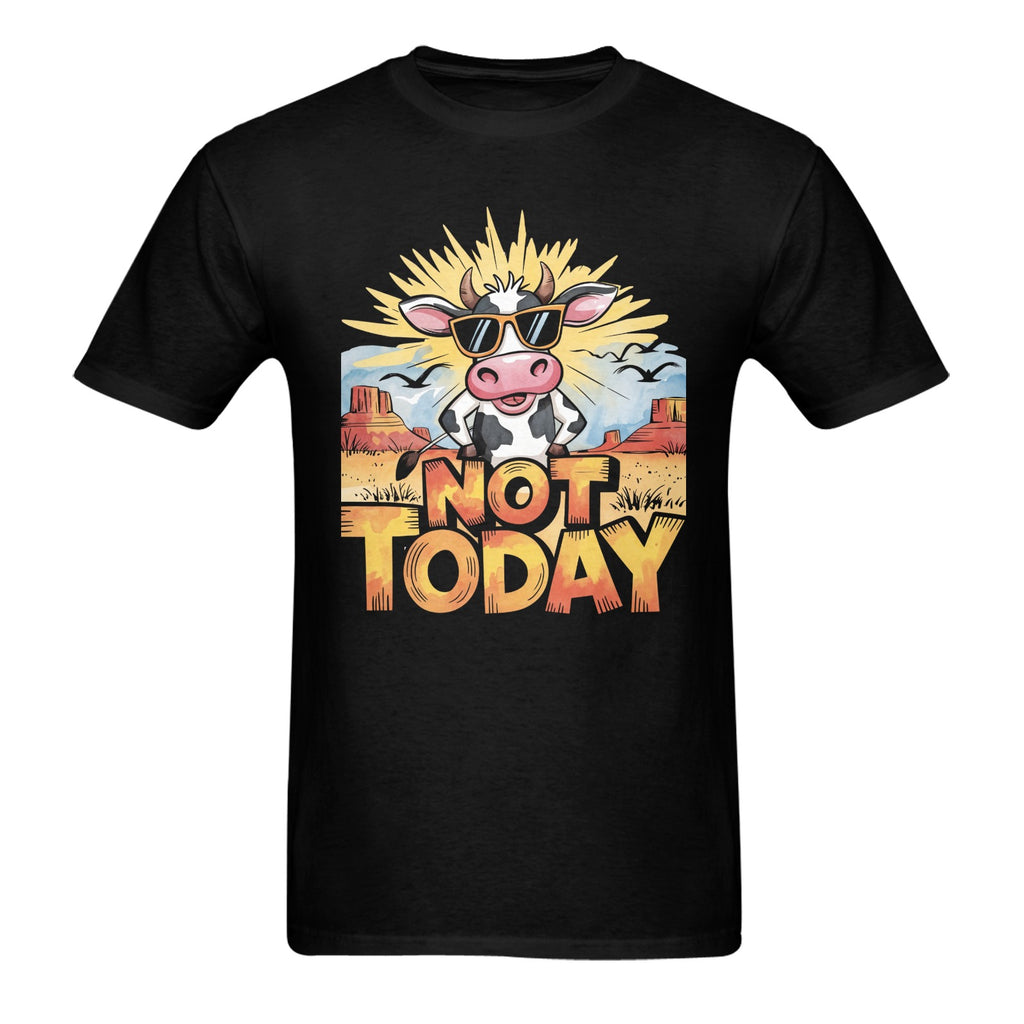 Not Today Bull Tee — Funny Western Unisex Graphic Shirt