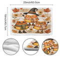 Candy Corn Crew Halloween Pet Mat