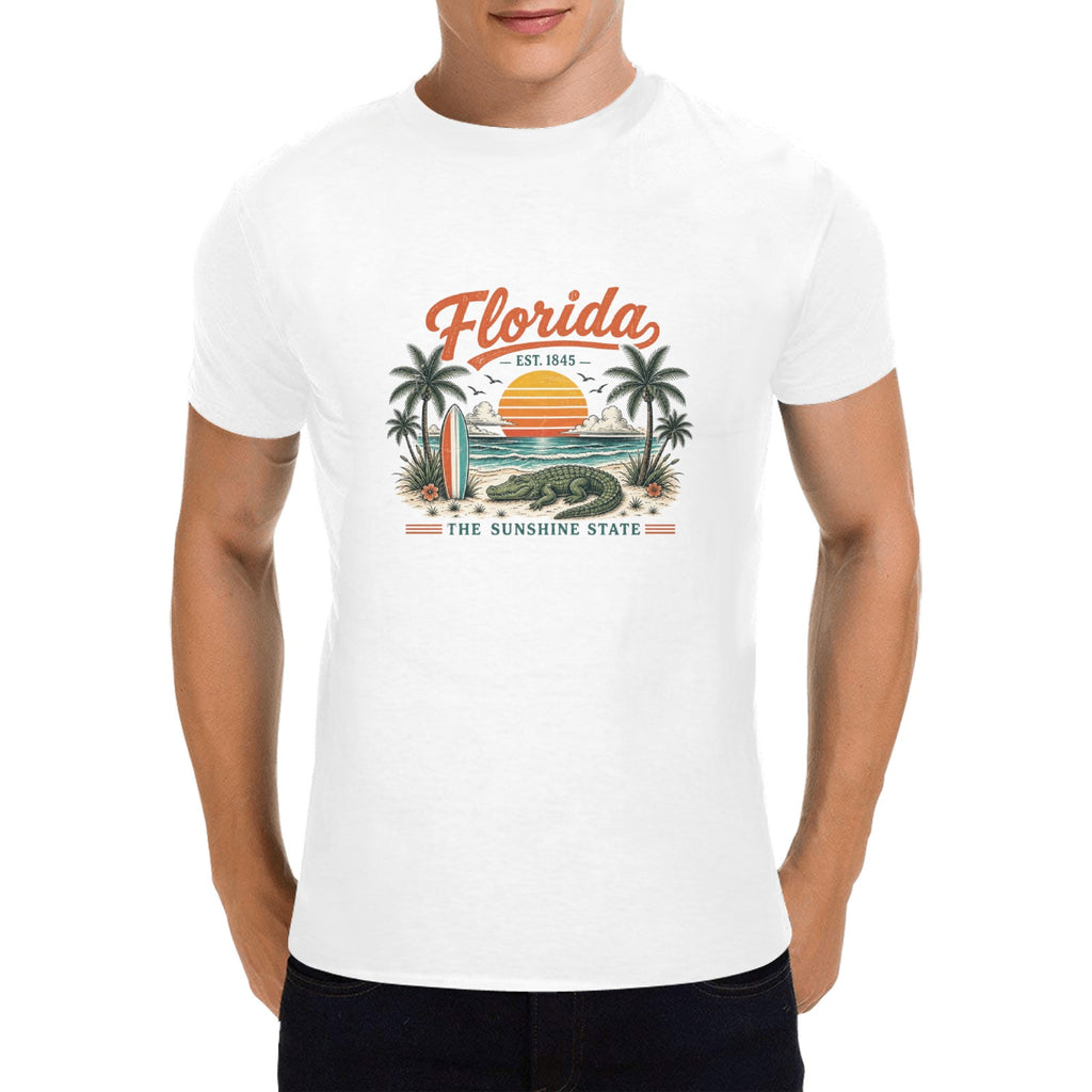 Florida Est. 1845 Retro Beach Tee