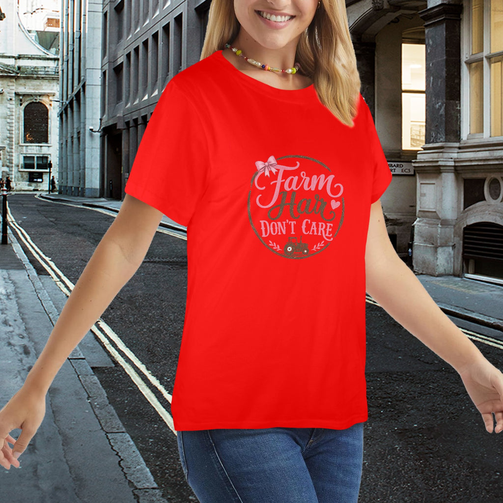 Women's Farm Hair T-Shirt