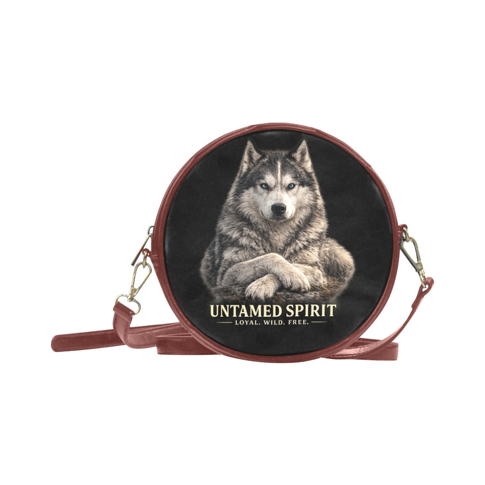 Untamed Spirit Round Bag   Wild Fashion