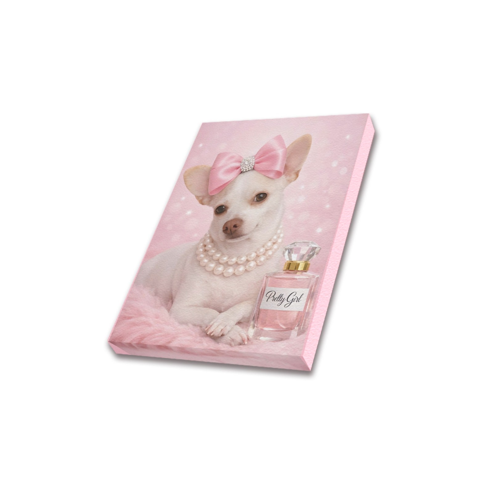 Coco ‘Pretty Girl’ – Glam Edition | Framed Canvas Print 8"x10"