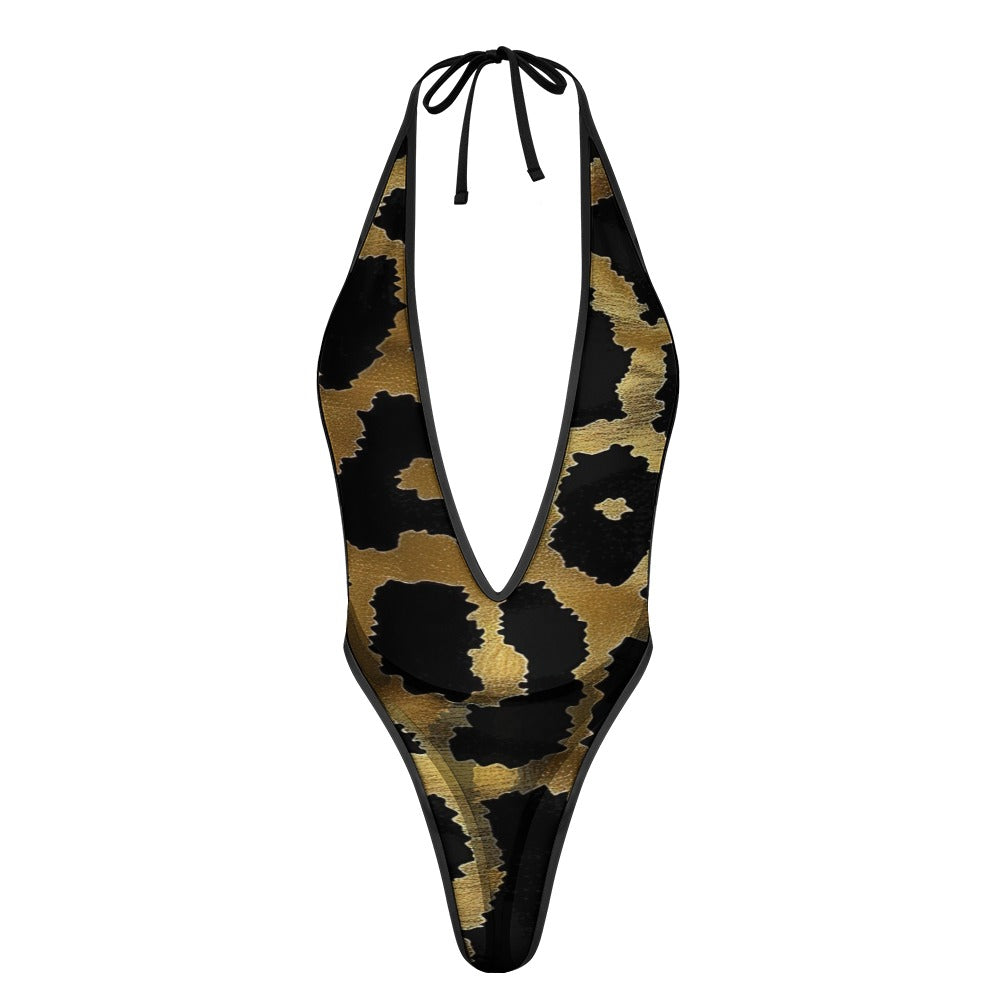 After Dark Leopard Collection! Jumpsuit — Gold Edition