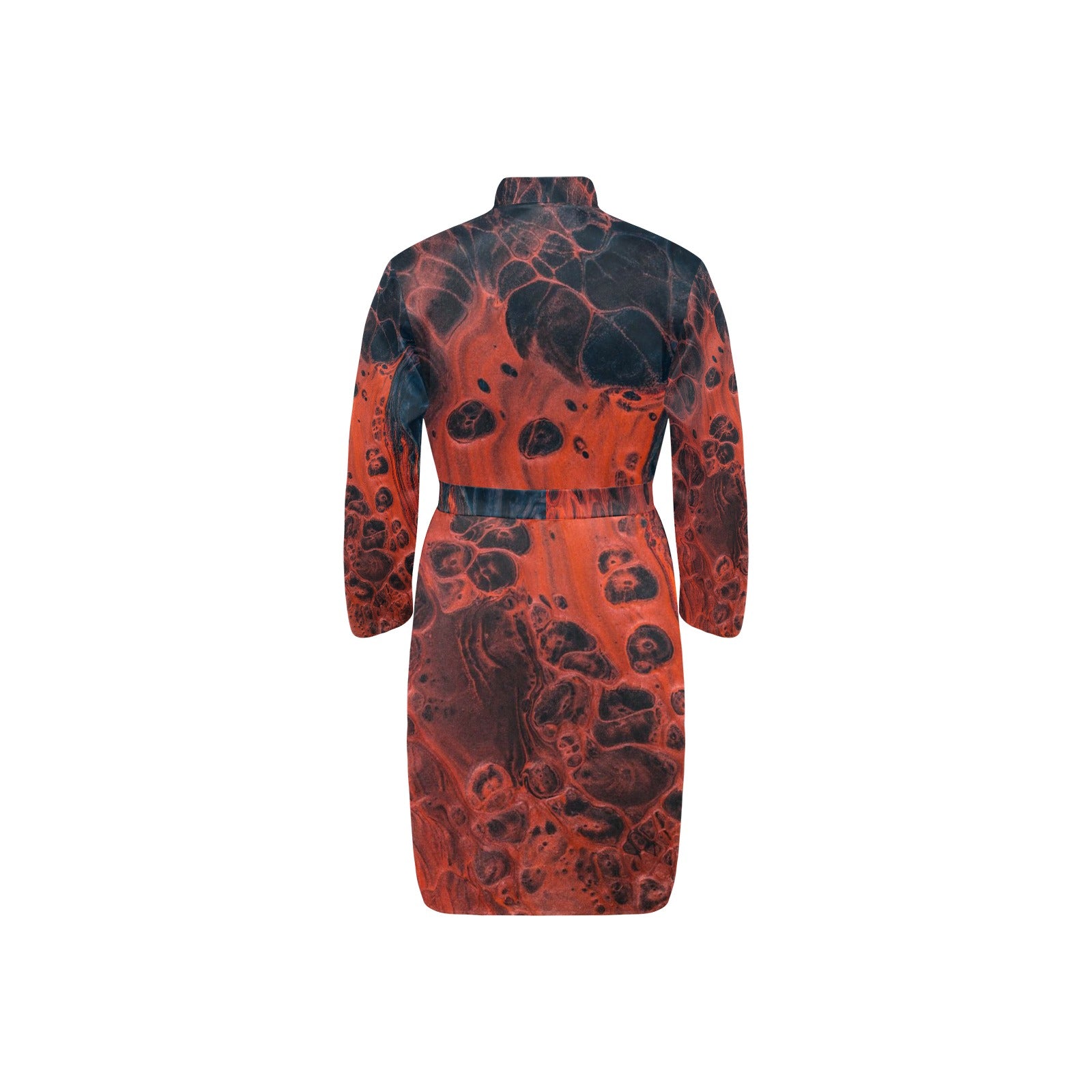 Men's Inferno Kimono Robe | Long Sleeve Belted Night Robe