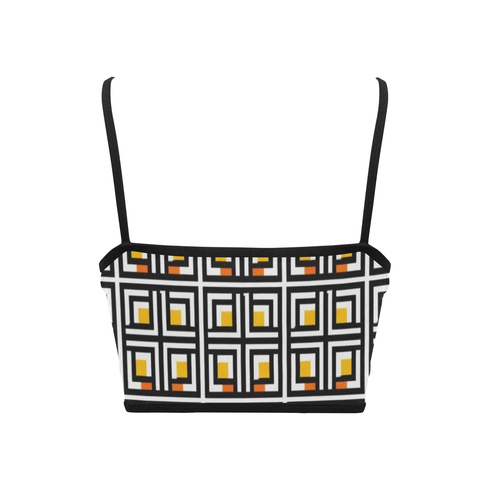 Vintage Elite Society Women's Spaghetti Strap Crop Top